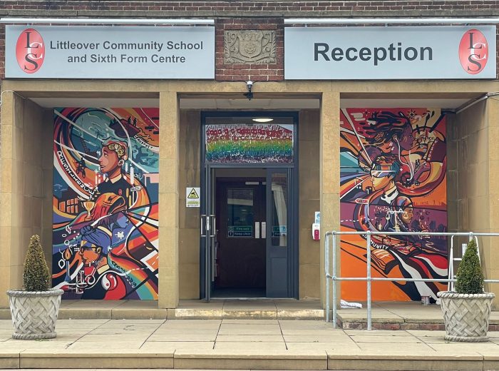 Littleover Community School Mural Hello, we are S.H.E.D. A flexible