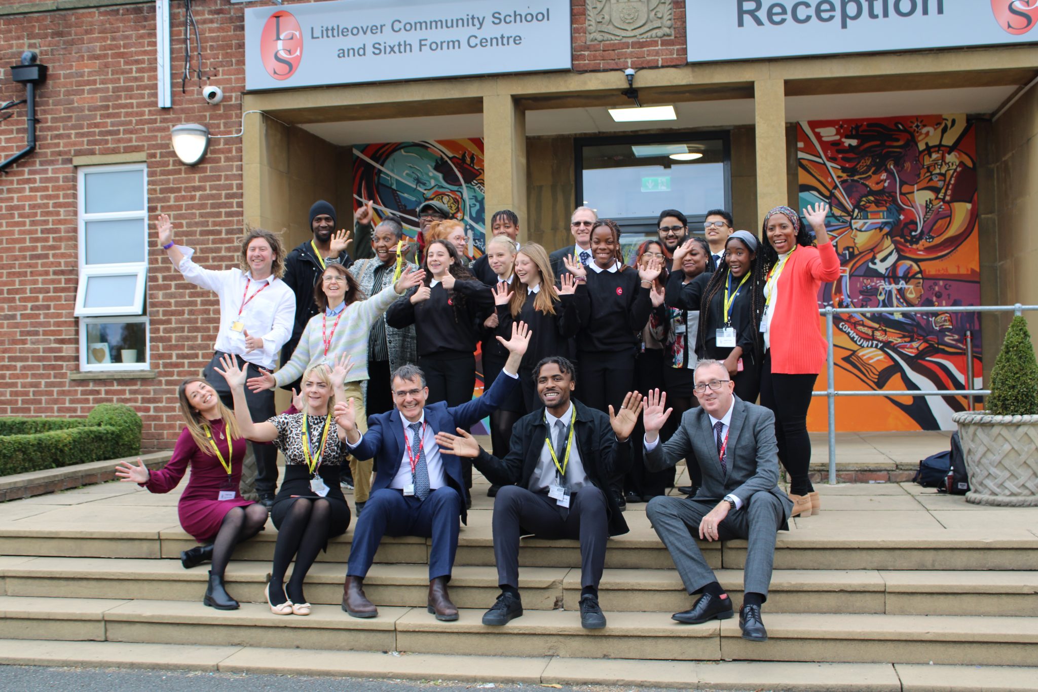 Littleover Community School Mural Hello, we are S.H.E.D. A flexible