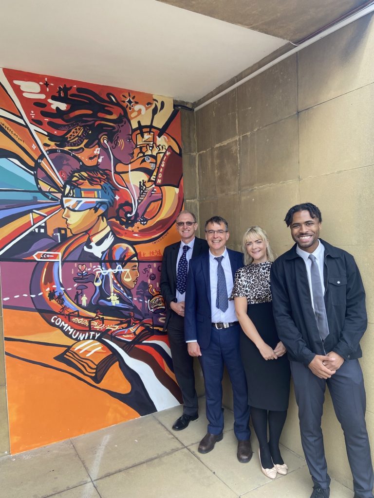 Littleover Community School Mural Hello, we are S.H.E.D. A flexible